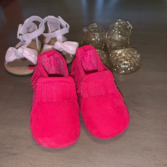 Old Navy Other - 3-6 Month Baby Girl Shoes